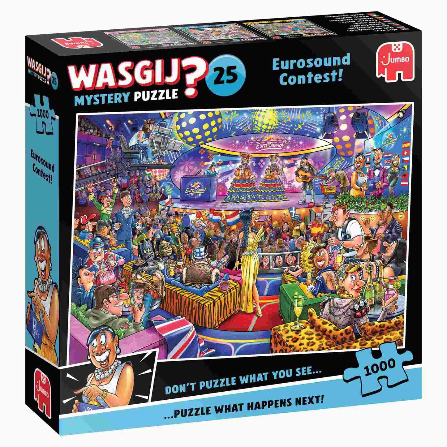Wasgij Mystery 25 - Eurosound Contest! Puzzle - 1000 Pieces