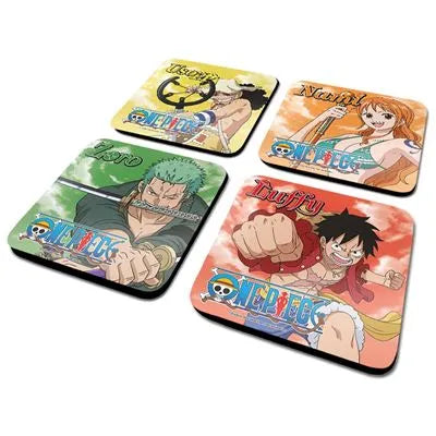 Geeky Goods - One Piece 4 Set Coaster