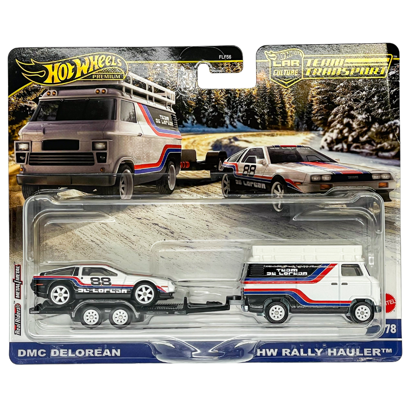 DMC Delorean - HW Rally Hauler