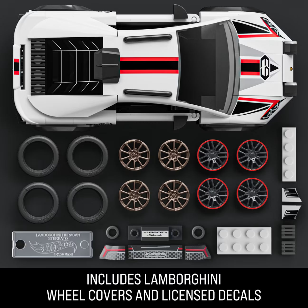 Brick Shop - Lamborghini Huracan Sterrato Building (268 Pieces)