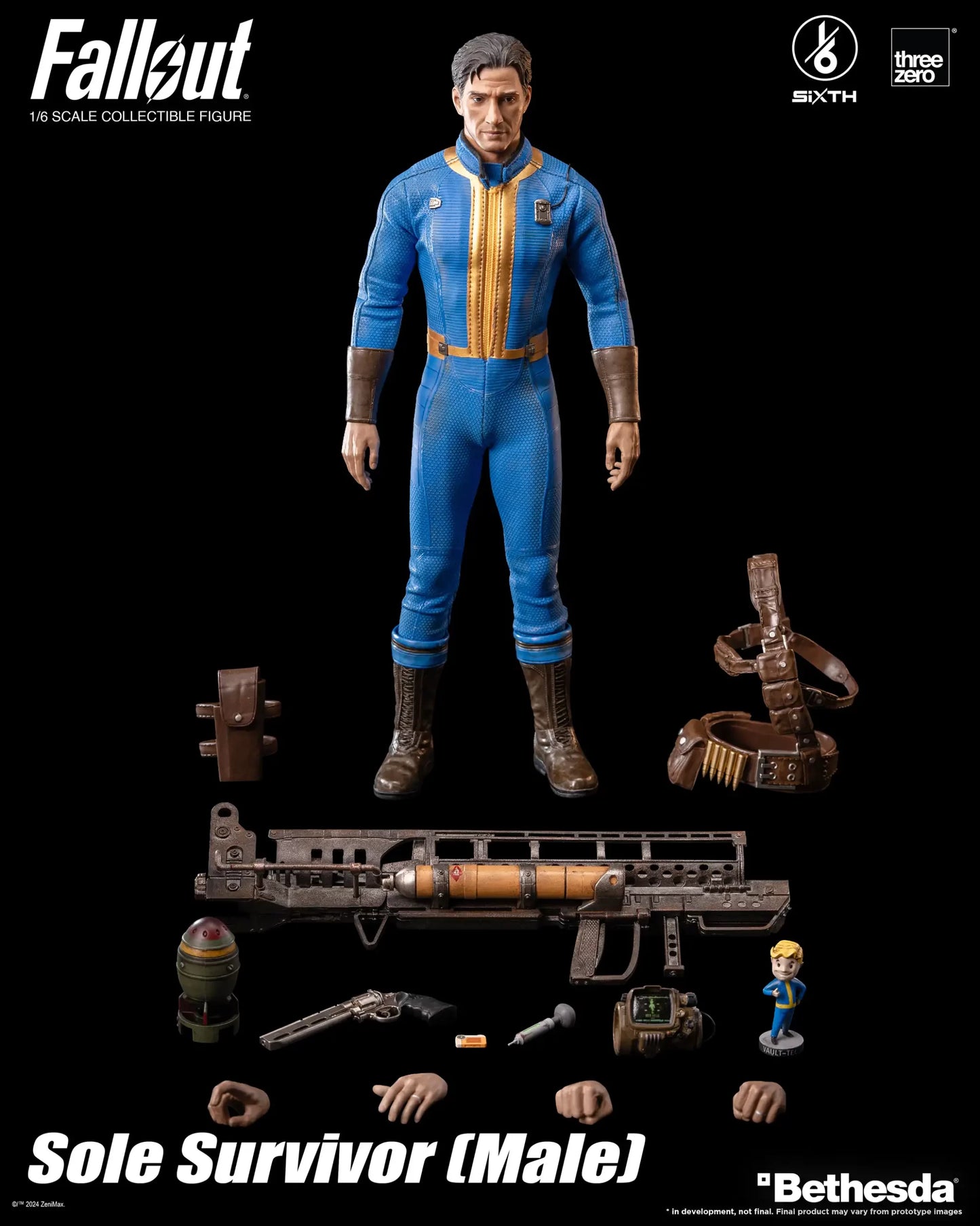 Fallout - Male Survivor, 1/6 Scale (30cm!)