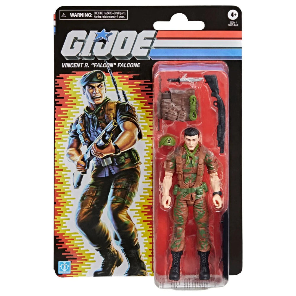 G.I. Joe Classifieds - Retro Card, Vincent R. "Falcon" Falcone