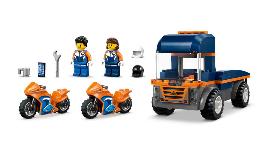 Lego City - Motorcycle Transporter - (60491)