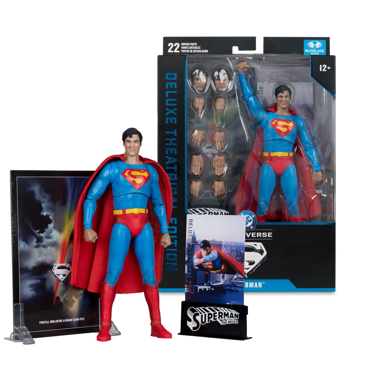 DC Movies - Christopher Reeve Superman 1978 (Deluxe)