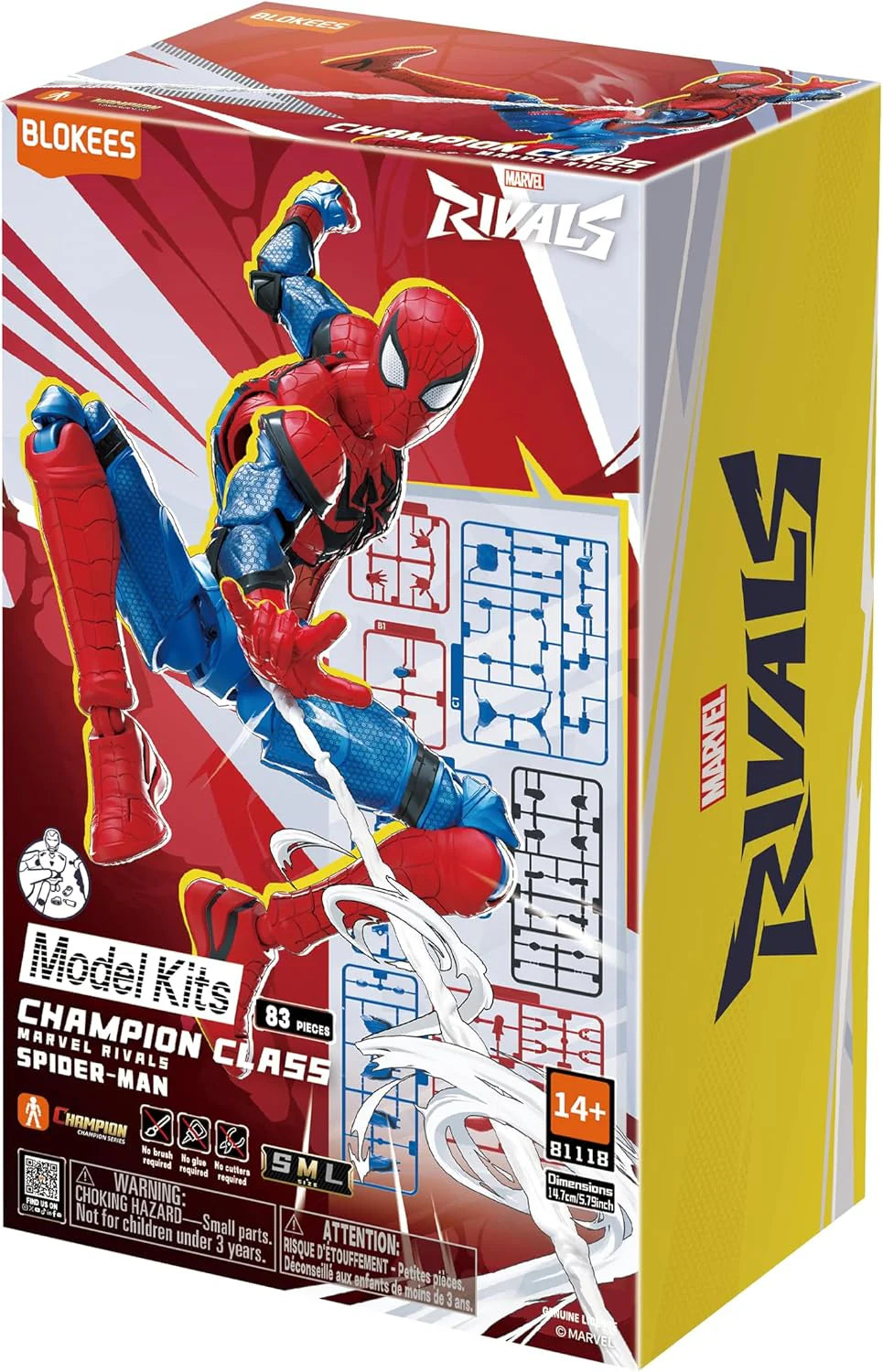 81118 - Marvel Spider-Man Rivals - Champion Class