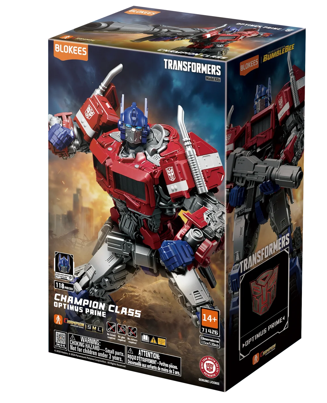 Optimus Prime - Transformers Classic Class 26 - 71426 (Bumblebee Movie)