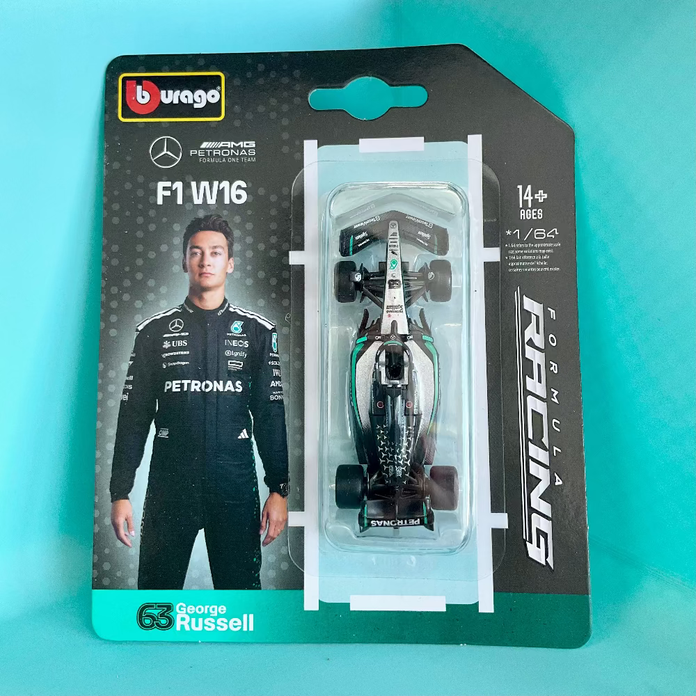 Bburago Mercedes-AMG F1 W16 2025 - #63 George Russell