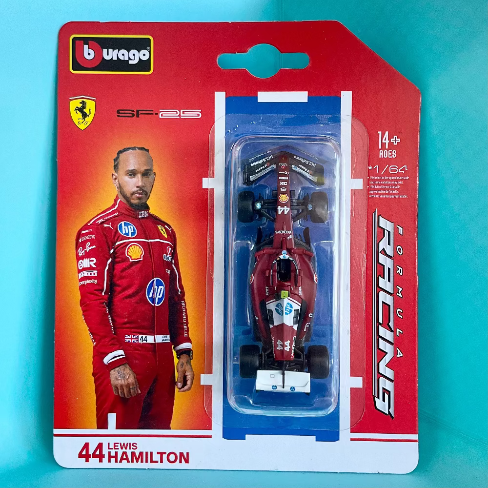 Bburago Ferrari F1 SF-25 2025 - #44 Lewis Hamilton