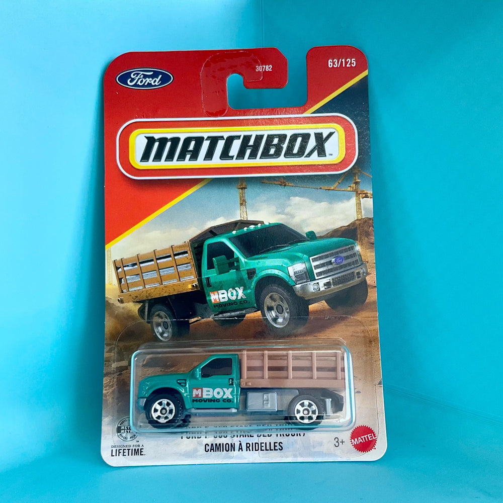 Matchbox - Ford F-350 Stake Bed Truck / Camion à Ridelles
