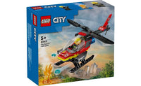 Lego City Fire Rescue Helicopter 60411