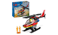 Lego City Fire Rescue Helicopter 60411