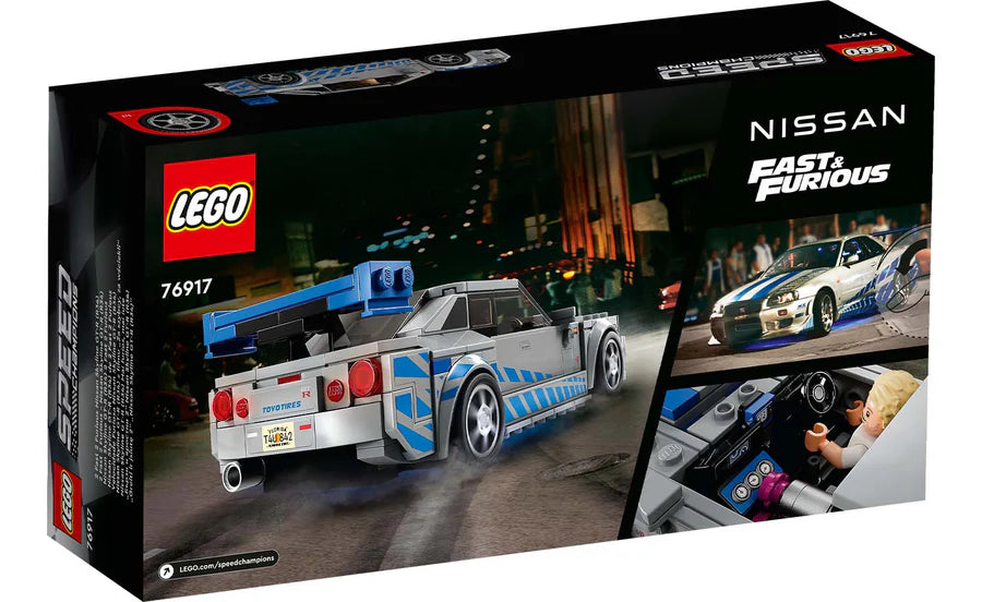 Lego - 2 Fast 2 Furious Nissan Skyline GT-R (R34) - (76917)