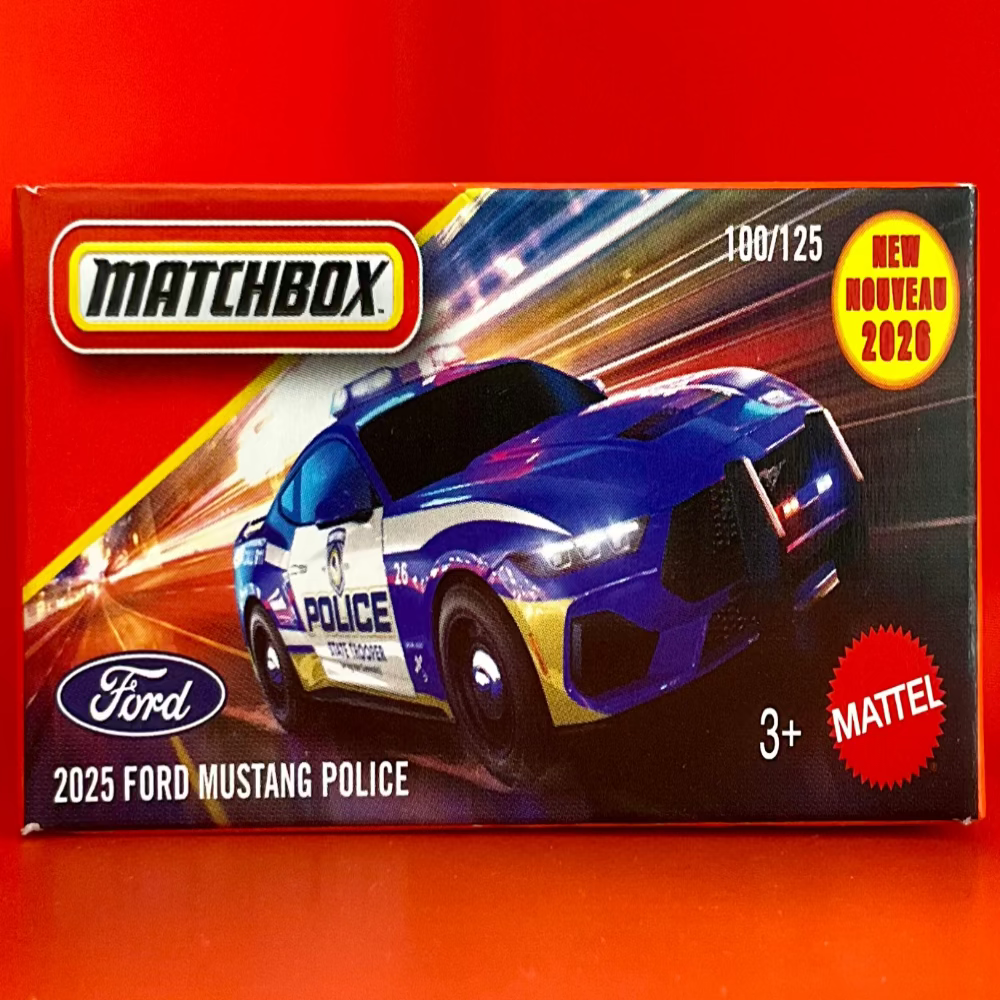 Matchbox - 2025 Ford Mustang Police
