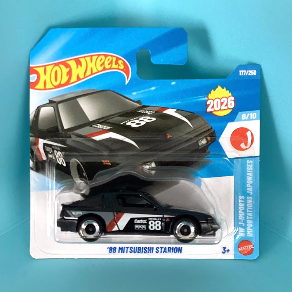 Hot Wheels - ‘88 Mitsubishi Starion (Short Card)