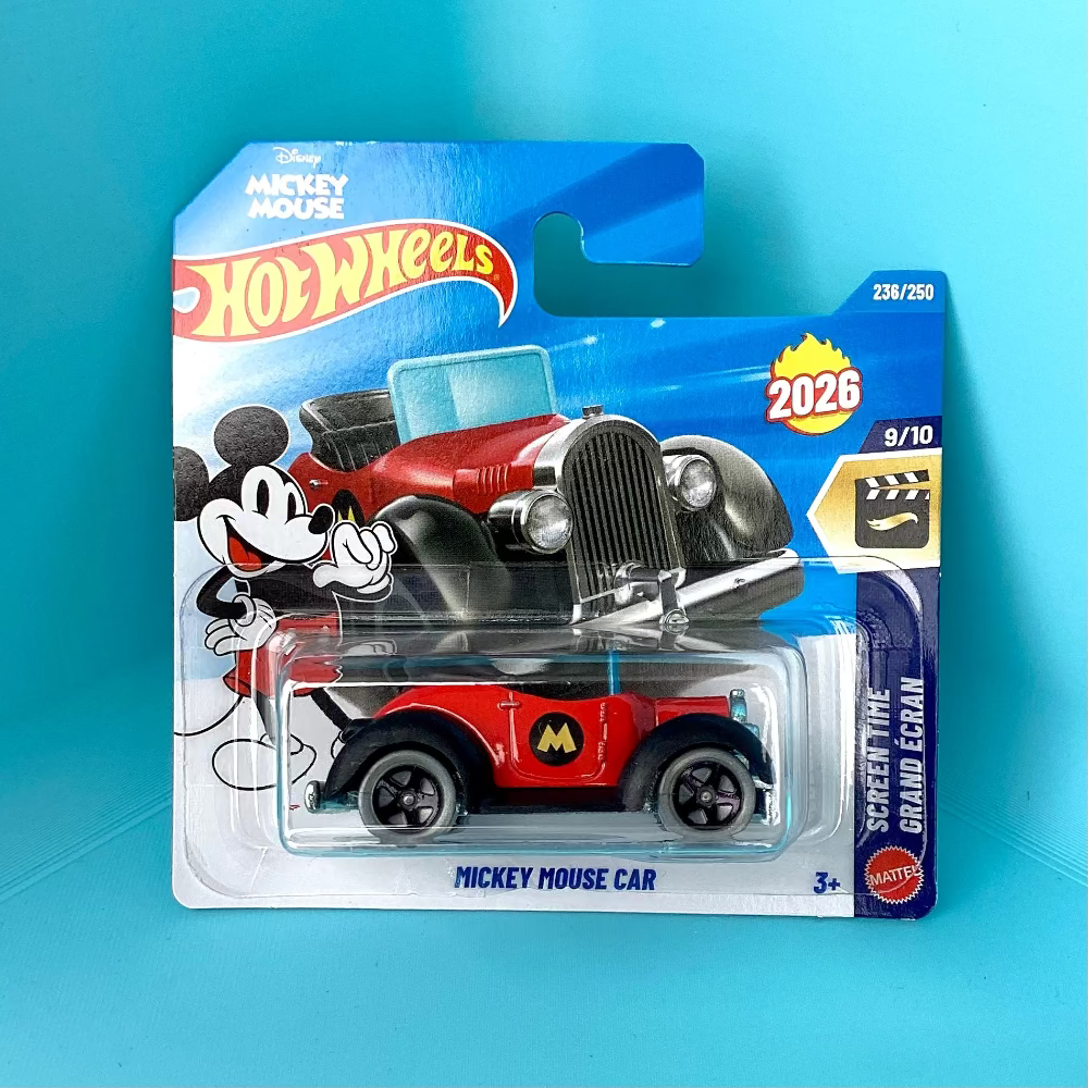 Hot Wheels - Mickey Mouse Car (Short Card)