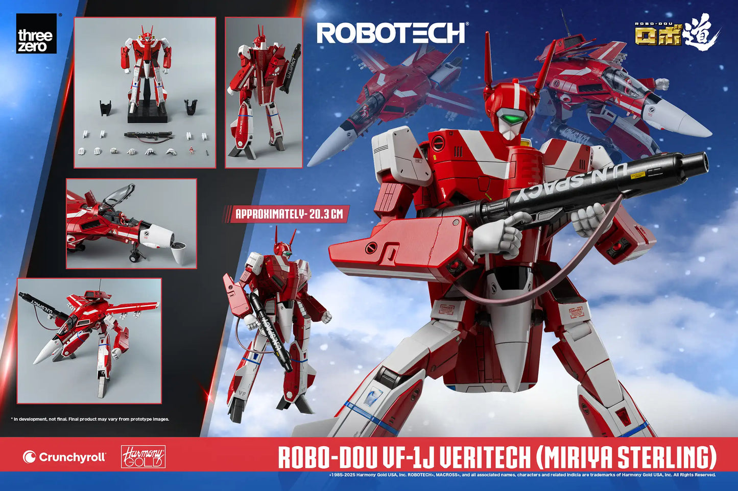 ThreeZero - Robotech - VF-1J Veritech - Miriya Sterling