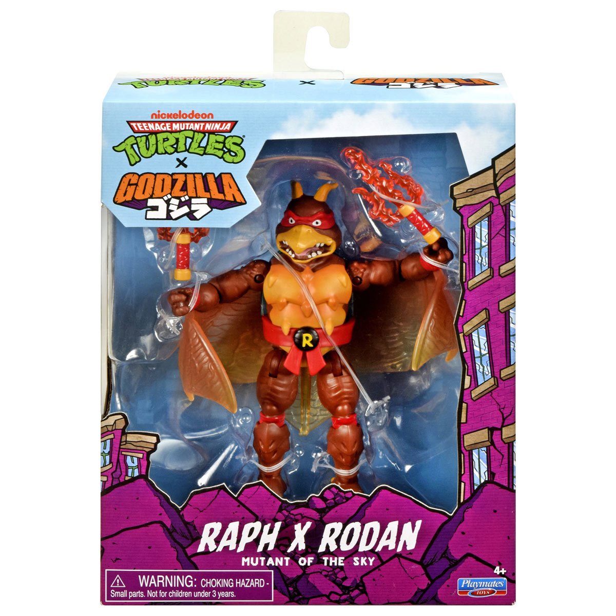 TMNT x Godzilla (Wave 1) - Raph x Rodan