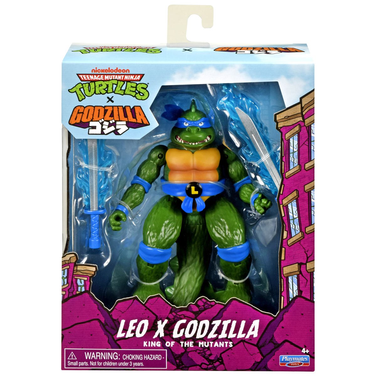 TMNT x Godzilla (Wave 1) - Leo x Godzilla