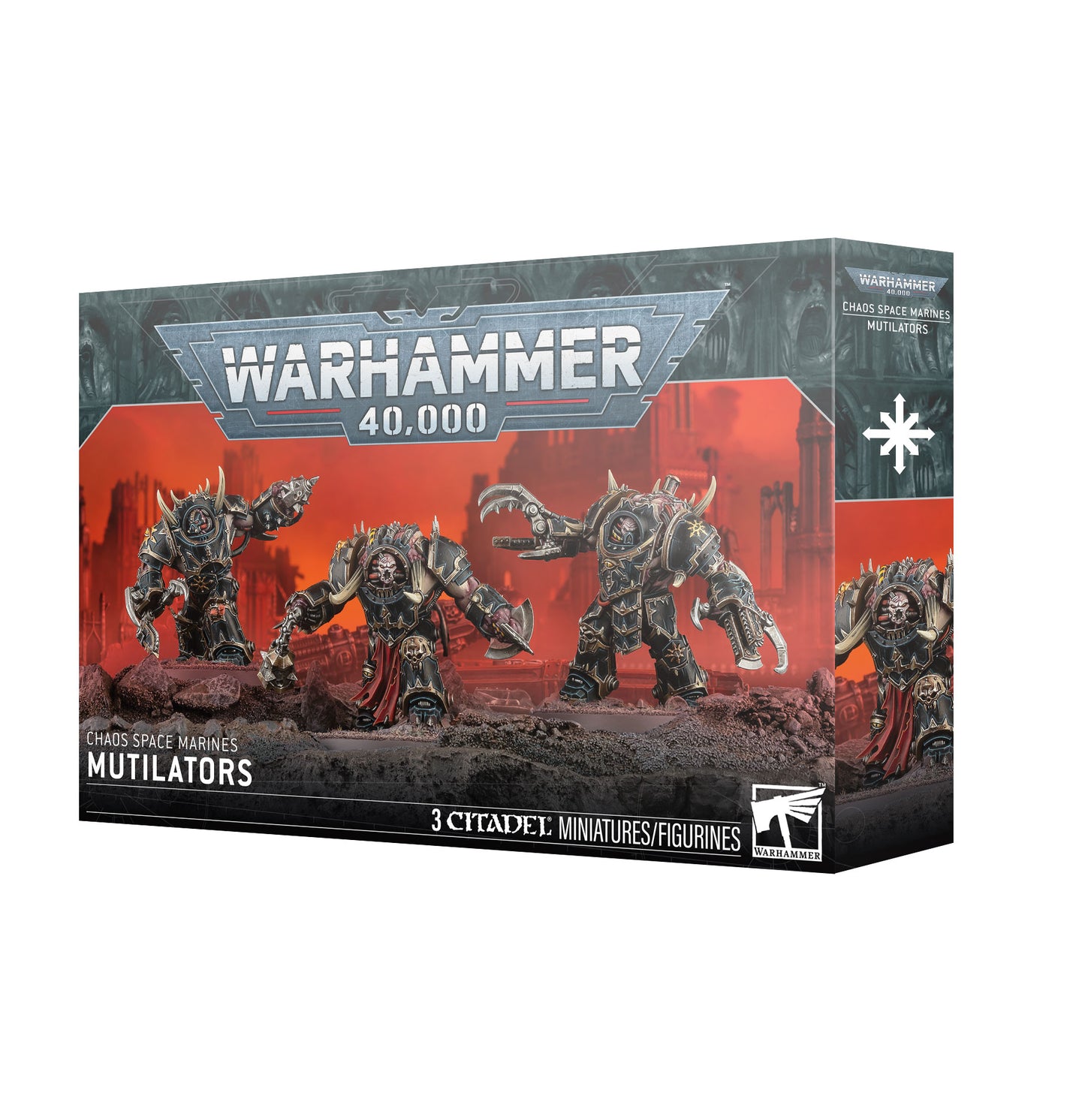 Warhammer 40k - CHAOS SPACE MARINES: MUTILATORS