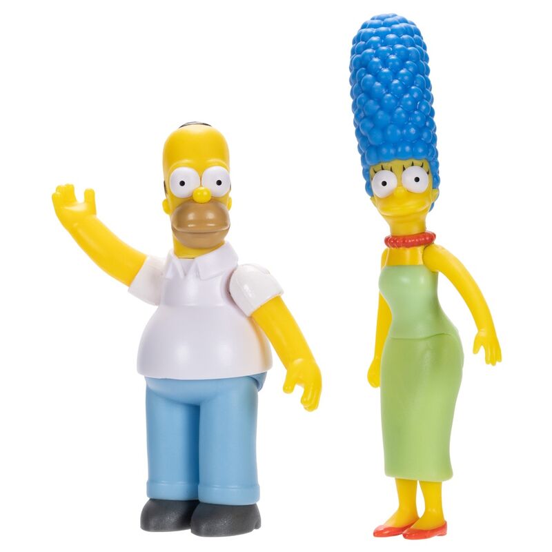 The Simpsons - Whole family and Pets (7 figs) - (6cm articulated minifigures)