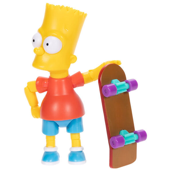 The Simpsons - Bart with Skateboard (13cm)