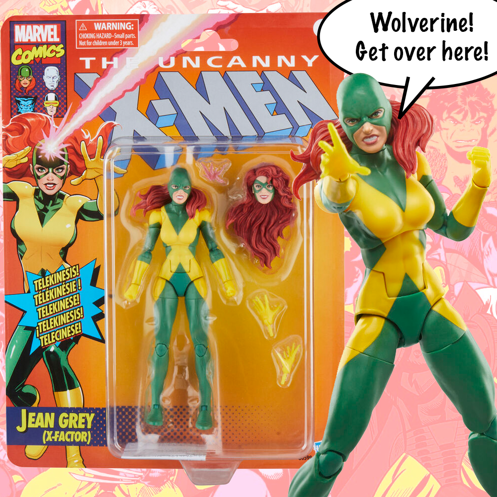 Marvel Legends - Jean Grey (Retro Card X-Factor)