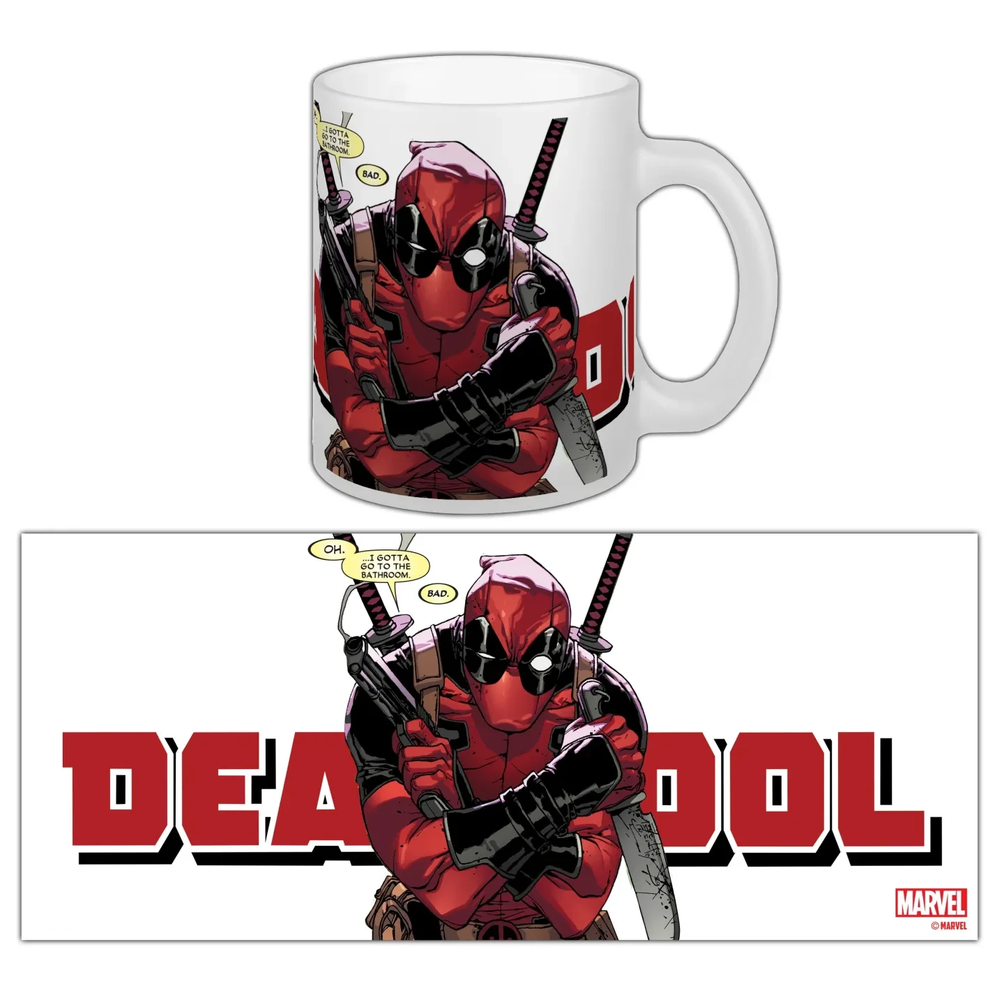 Geeky Goods - Marvel's Deadpool Mug (Comic Style)