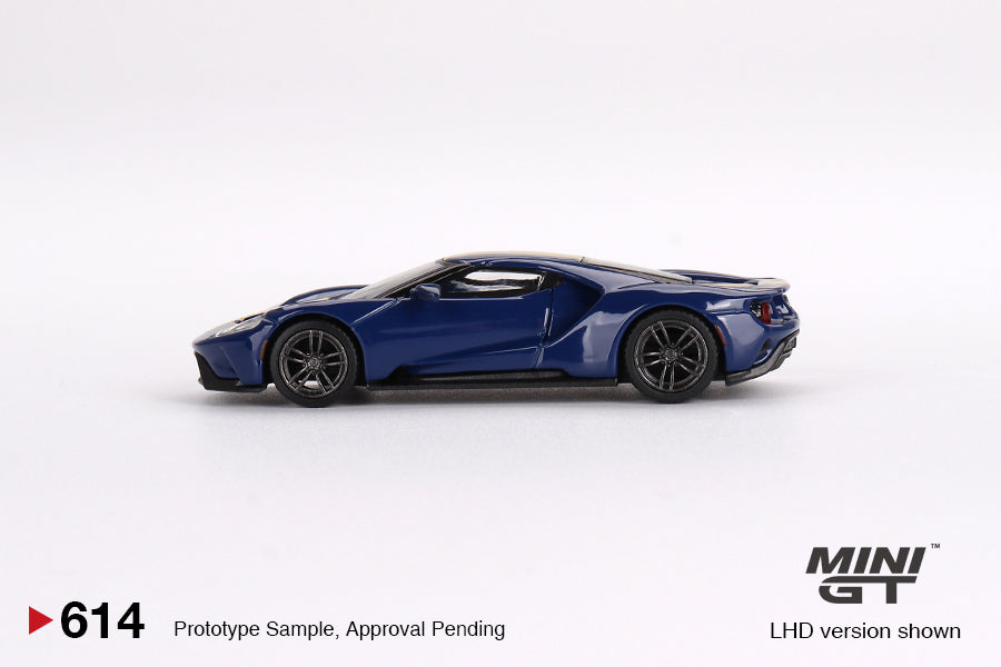 Mini GT 614 - Ford GT Sunoco Blue scale 1:64