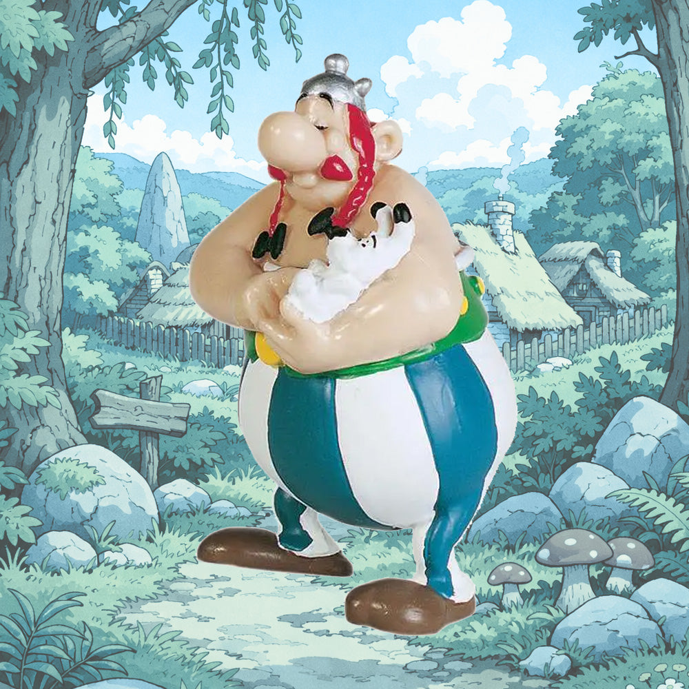 Obelix with Dogmatix (small vinyl figures)
