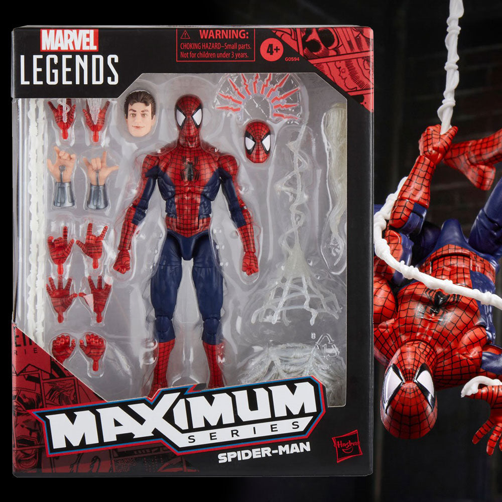 Marvel Legends - Maximum Spider-Man| Toyclick