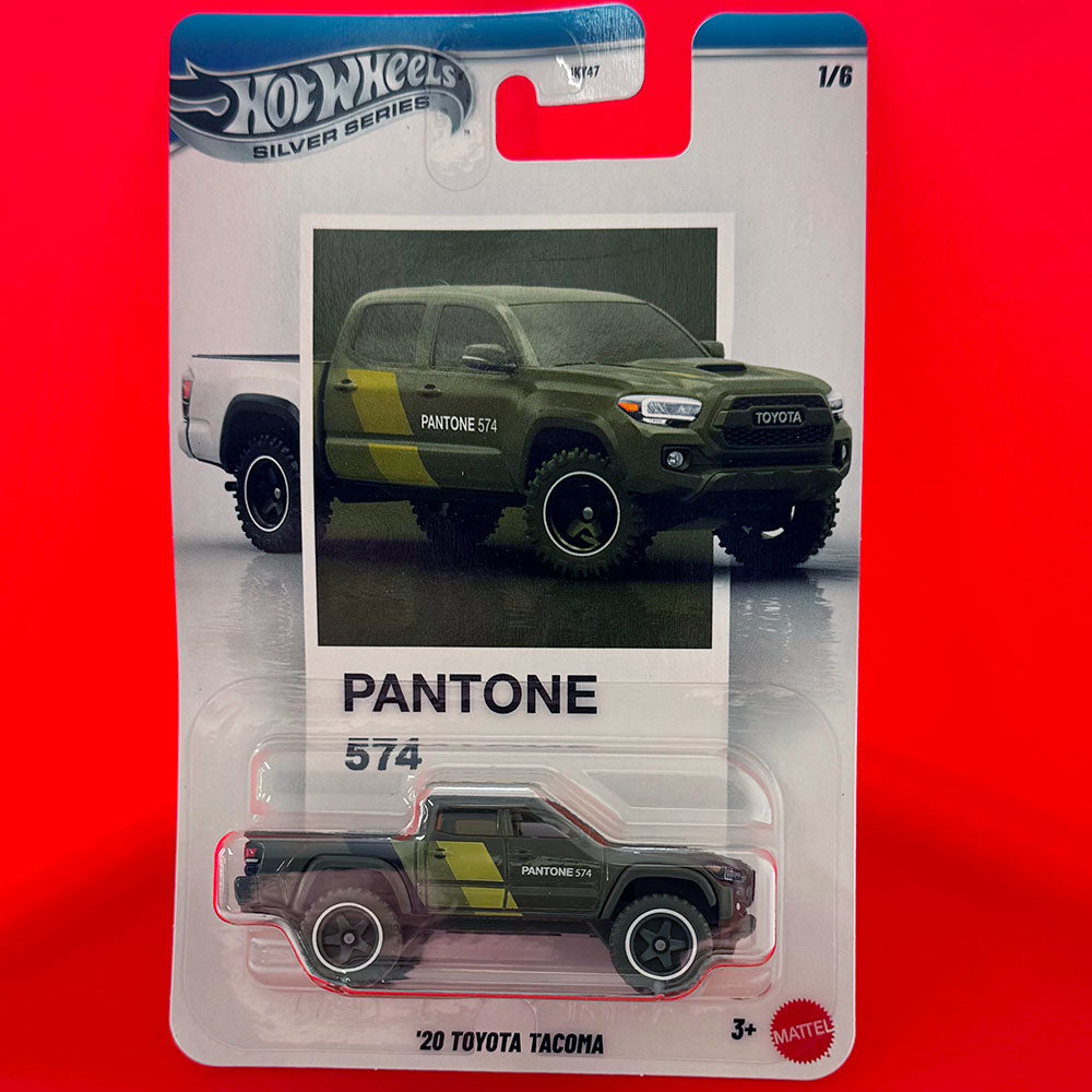 HW Silver Series - Pantone - 20 Toyota Tacoma