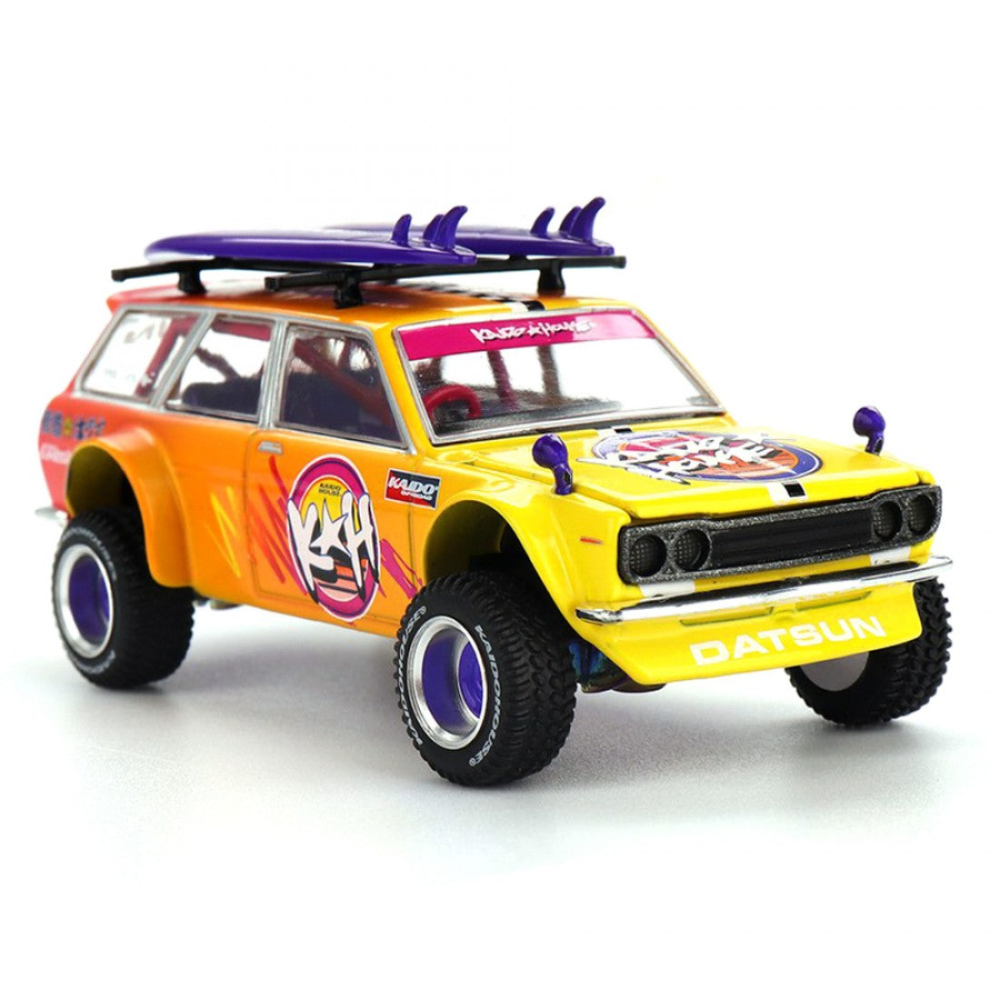 Mini GT - (Kaido House) Nissan Datsun 510 Wagon 4x4 Kaido ISLANDS