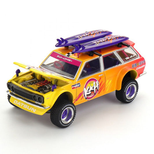 Mini GT - (Kaido House) Nissan Datsun 510 Wagon 4x4 Kaido ISLANDS