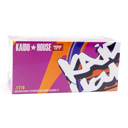Mini GT - (Kaido House) Nissan Datsun 510 Wagon 4x4 Kaido ISLANDS