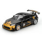 Mini GT 1024 - Toyota - Toyota GR86 LB Nation Black / Gold  - Scale 1:64