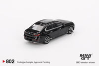 Mini GT 802 - BMW i7 xDrive60 Black Sapphire - 1/64