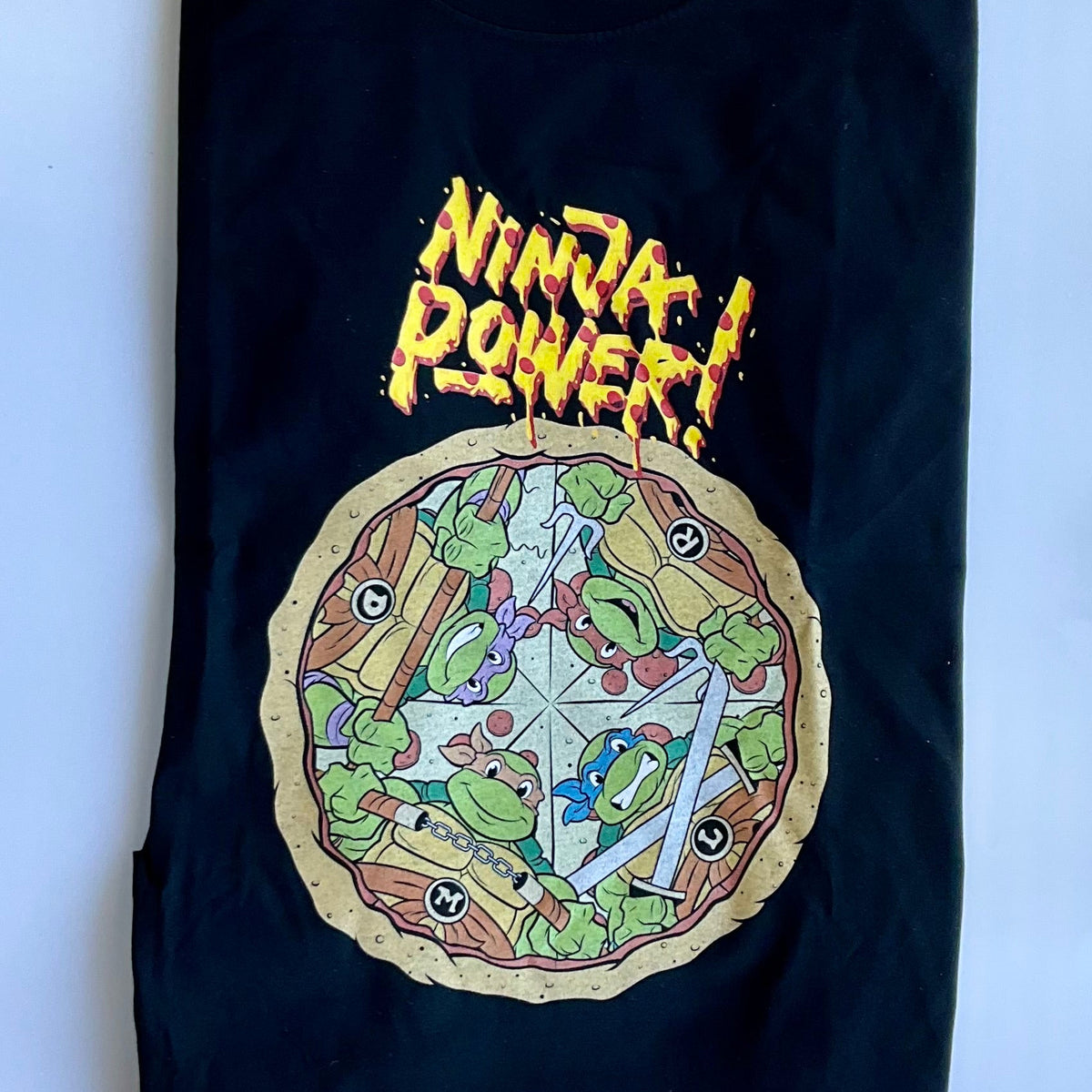 TMNT T-shirt - Pizza Power! (adult)