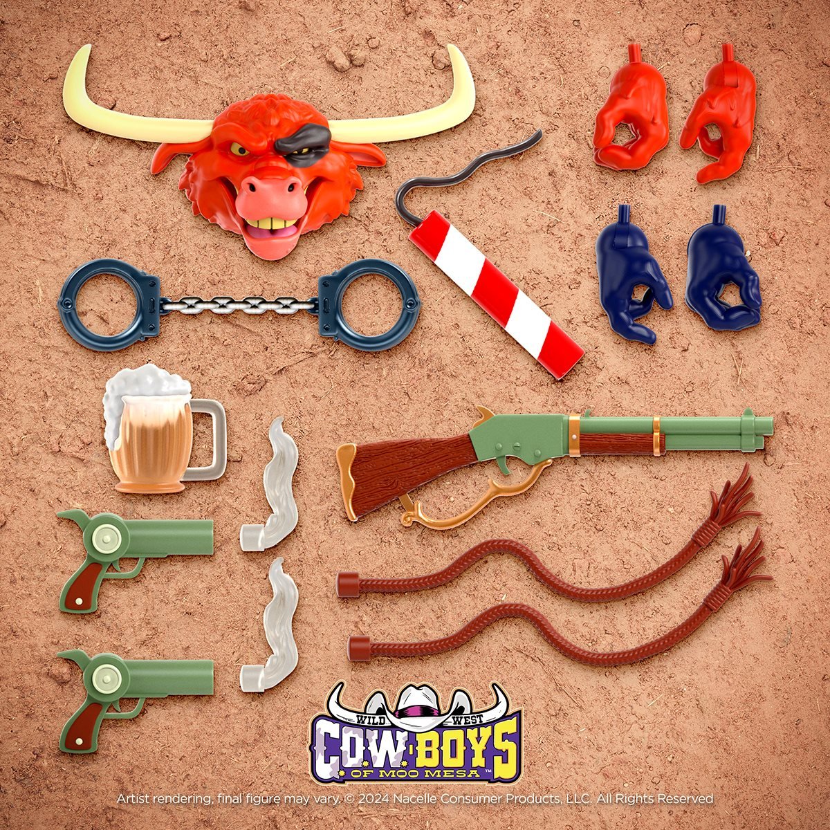 Wild West C.O.W.-Boys of Moo Mesa - Sheriff Terrorbull (Massive!)