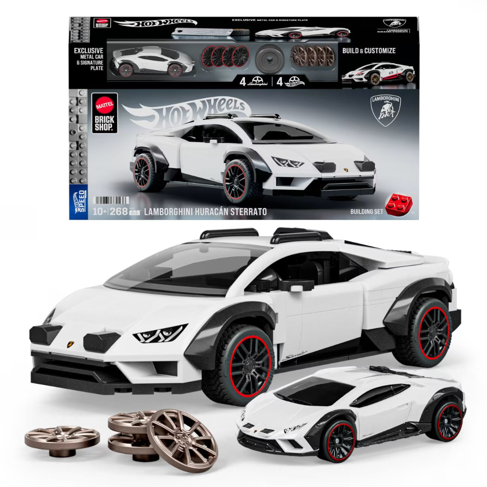 Brick Shop - Lamborghini Huracan Sterrato Building (268 Pieces)