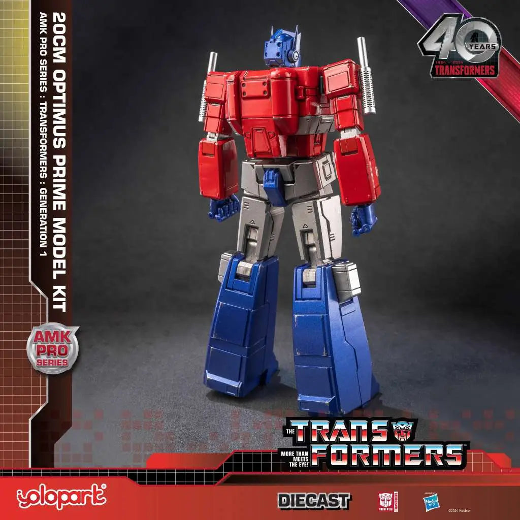 Yolopark - Transformers - AMK PRO Diecast Optimus Prime Kit (20cm) - G1