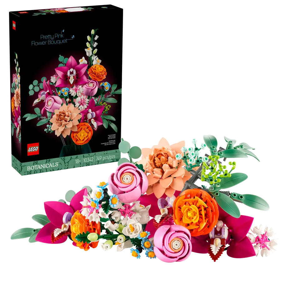 Lego Botanical - Pretty Pink Flower Bouquet (10342)
