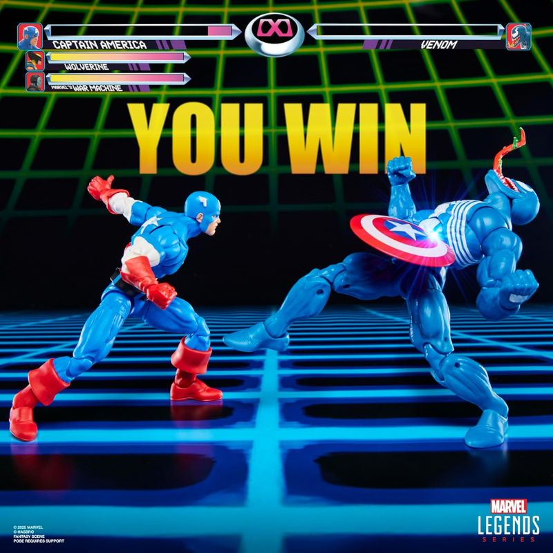 Gamerverse - Marvel Captain America vs Venom
