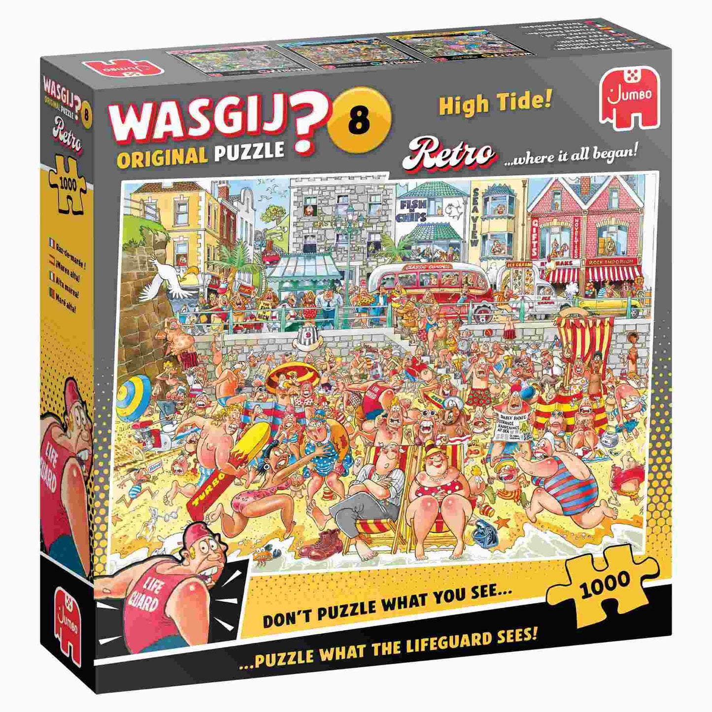 Wasgij Retro Original 8 - High Tide - 1000 pieces