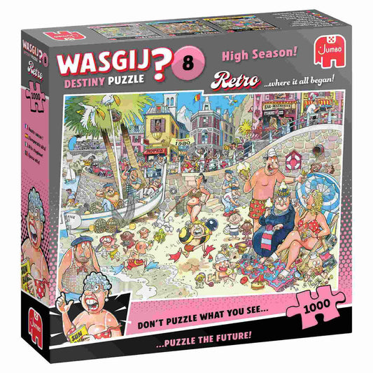 Wasgij Retro Destiny 8 - High Season - Puzzle - 1000 Pieces