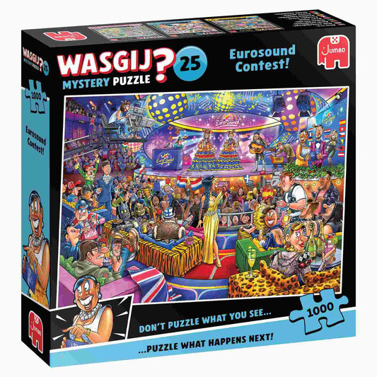 Wasgij Mystery 25 - Eurosound Contest! Puzzle - 1000 Pieces