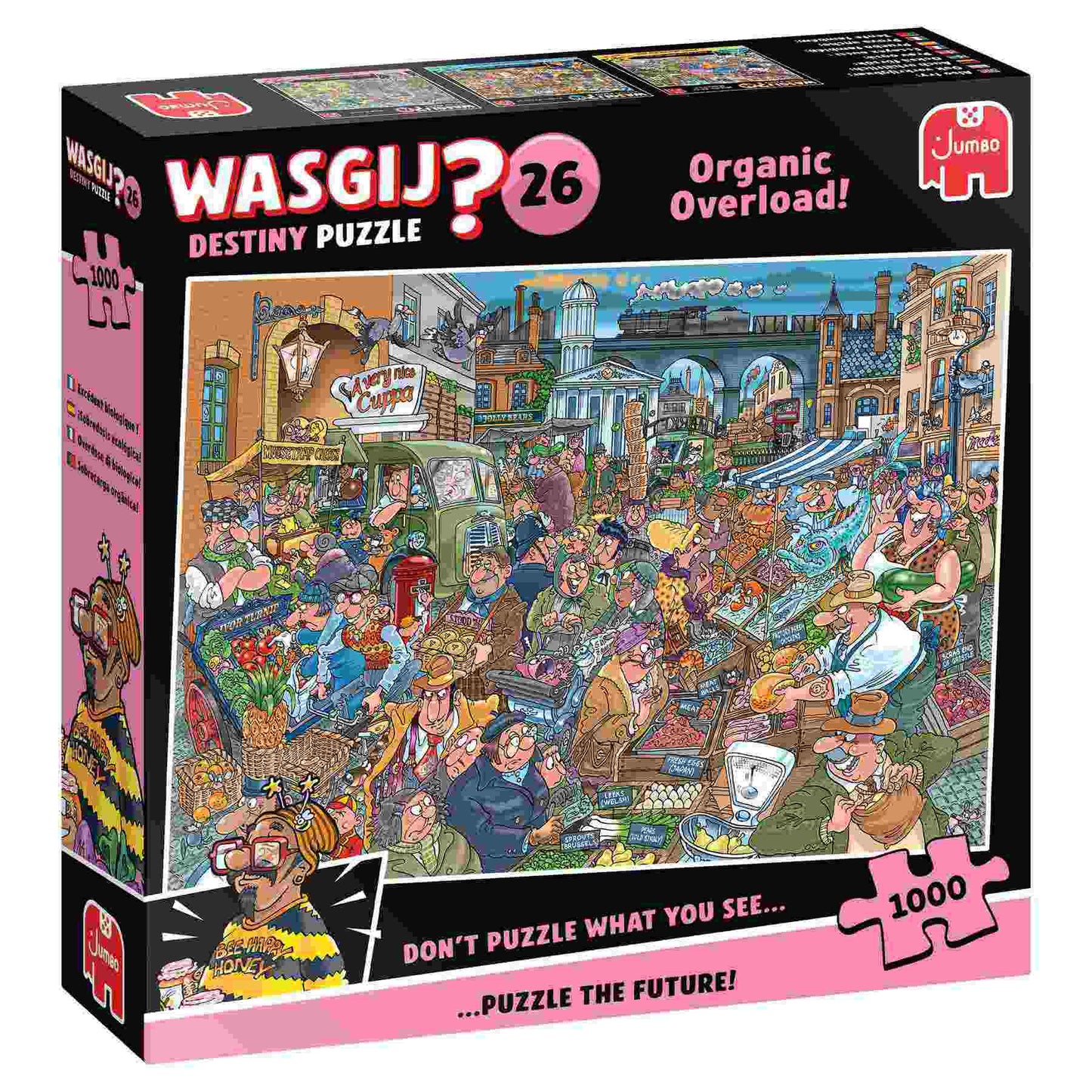 Wasgij Destiny 26 - Organic Overload- 1000 Pieces