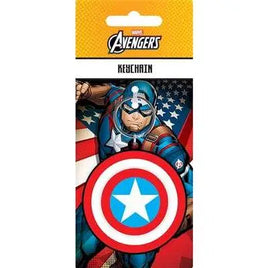 Keychains - Captain America Shield Spinner Keychain
