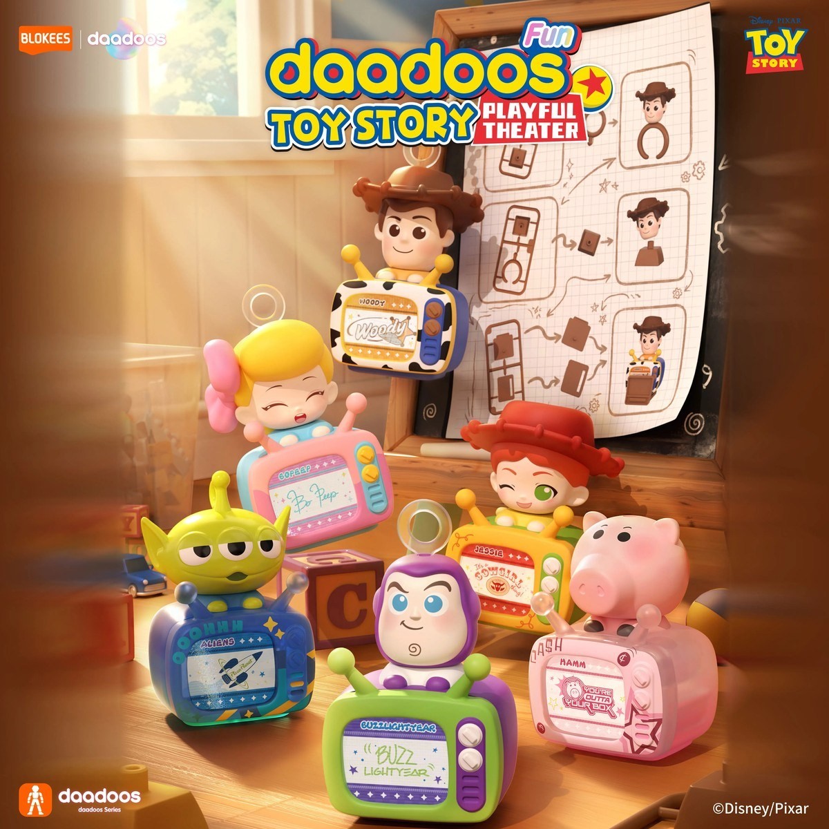 Toy Story - Daadoos - Playful Theatre - 75914 (Blind Box)
