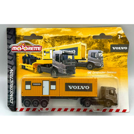 Majorette Construction - Volvo Truck - FMX Construction Container