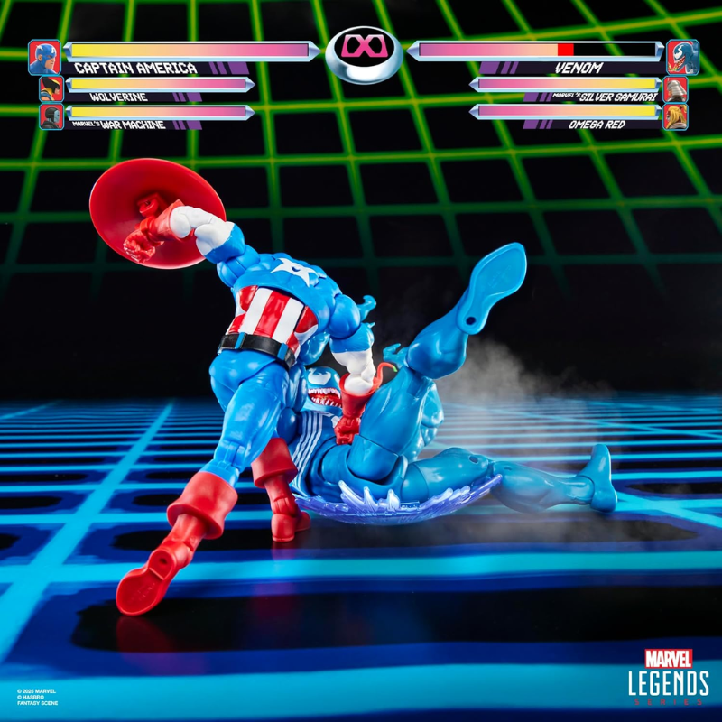 Gamerverse - Marvel Captain America vs Venom